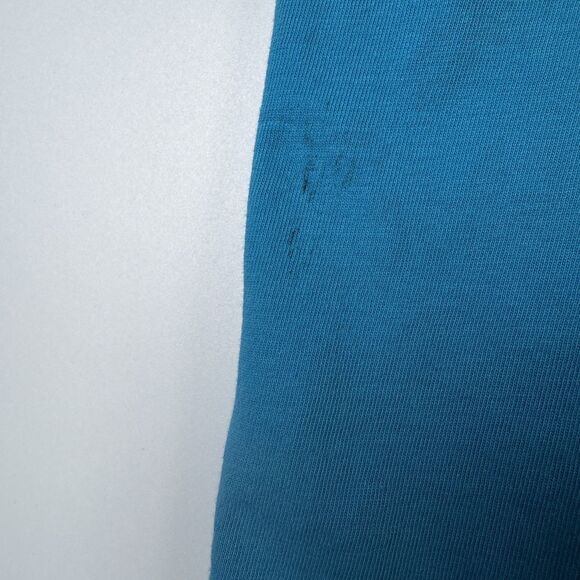 Supreme Box Logo Tee XXL Blue Red Patch Made in Portugal Skate Streetwear - Picture 13 of 13